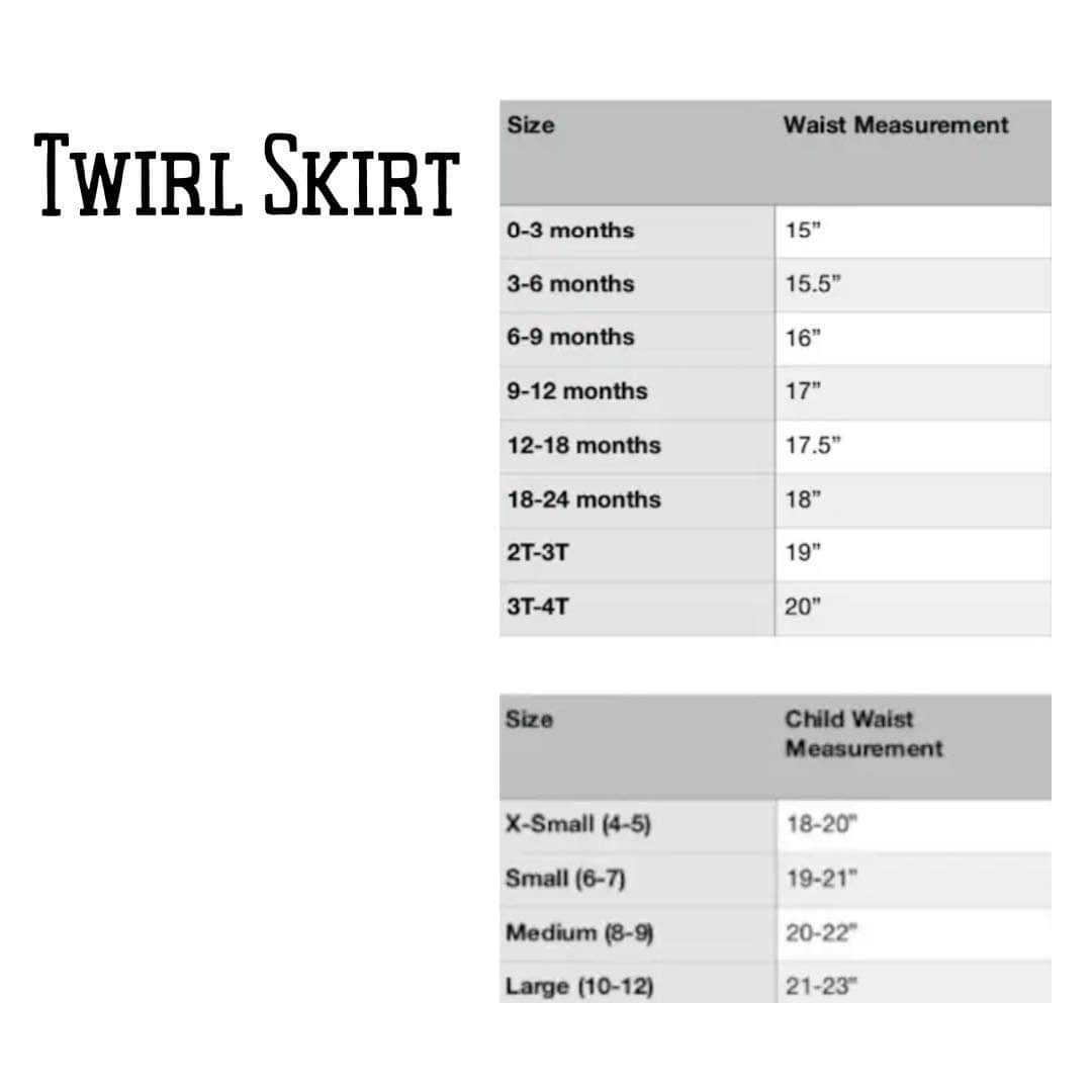 Rainbow Hand Dyed Twirl Skirt
