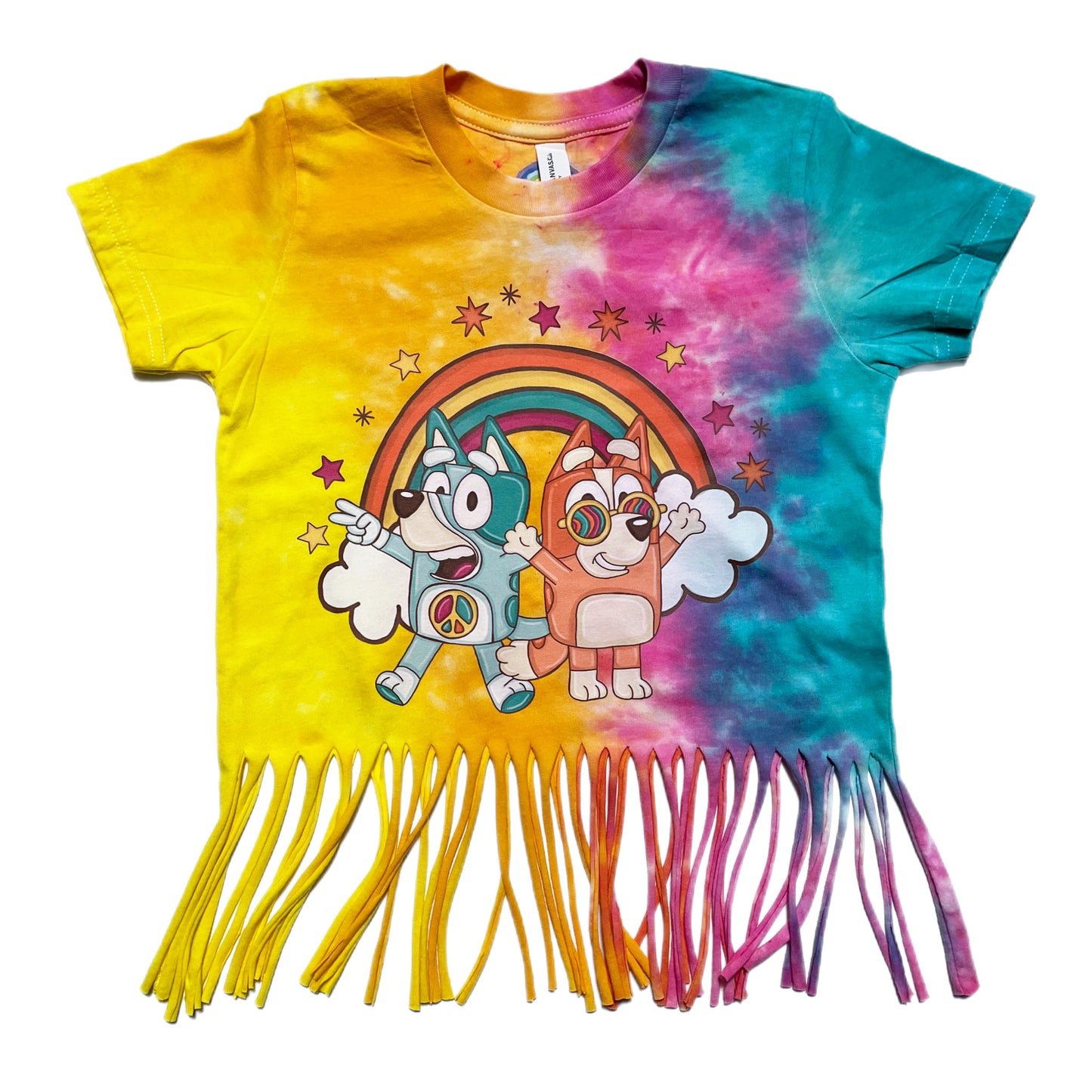 Groovy Blue Heeler Tie Dye T-Shirt