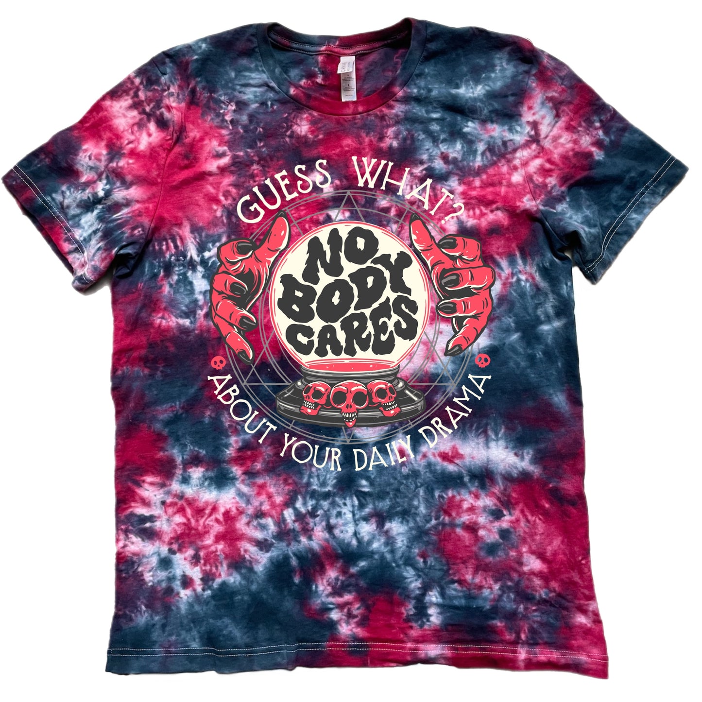 Nobody Cares Tie Dye T-Shirt