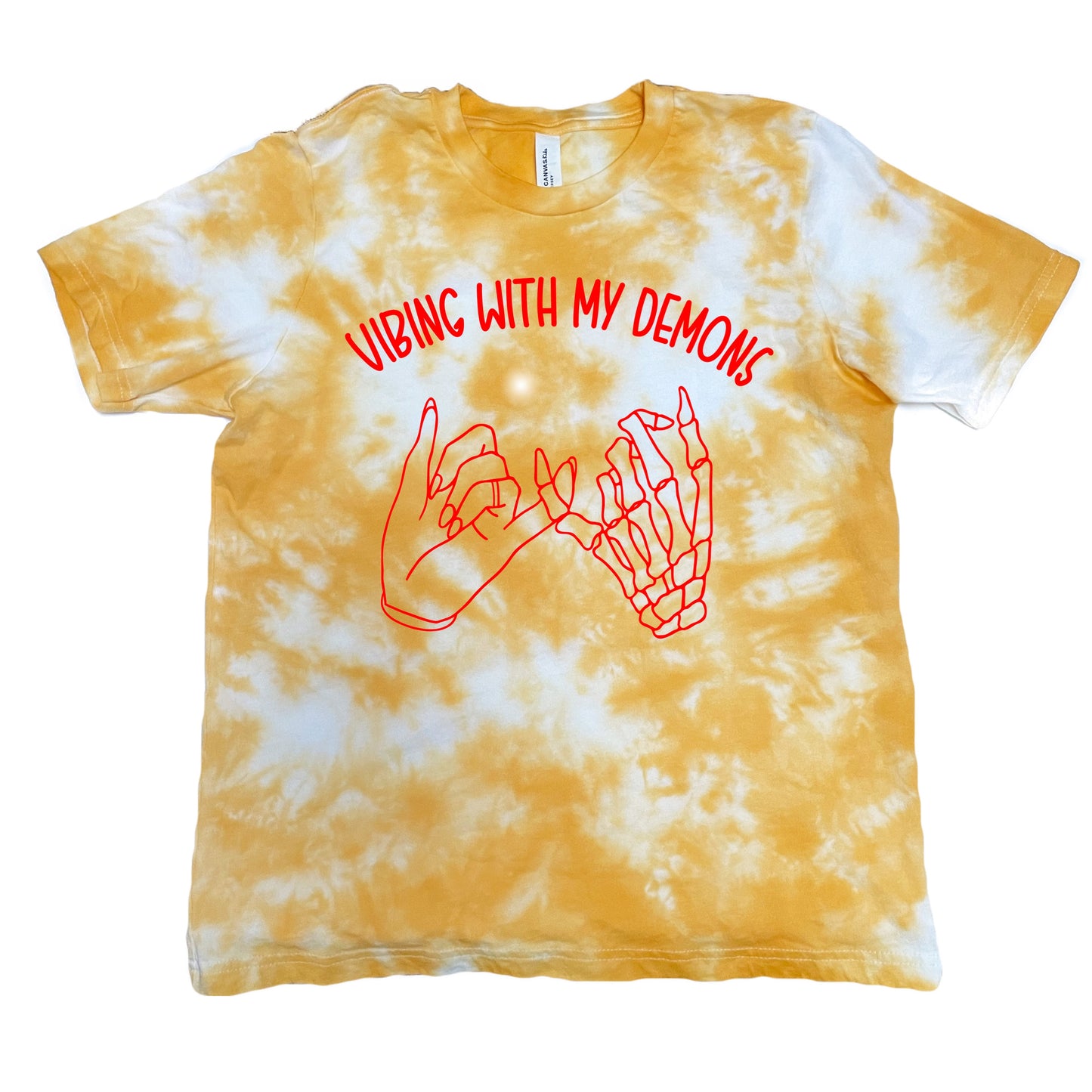 Vibin With My Demons Tie Dye T-Shirt