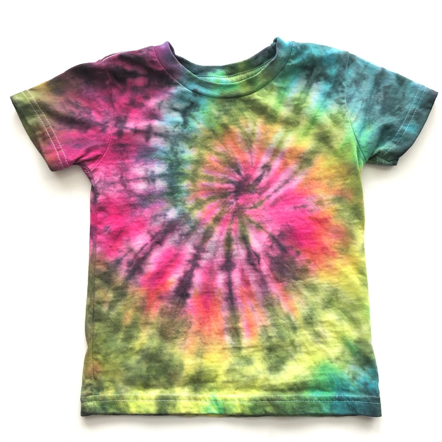 Black Spiral Tie Dye Tees