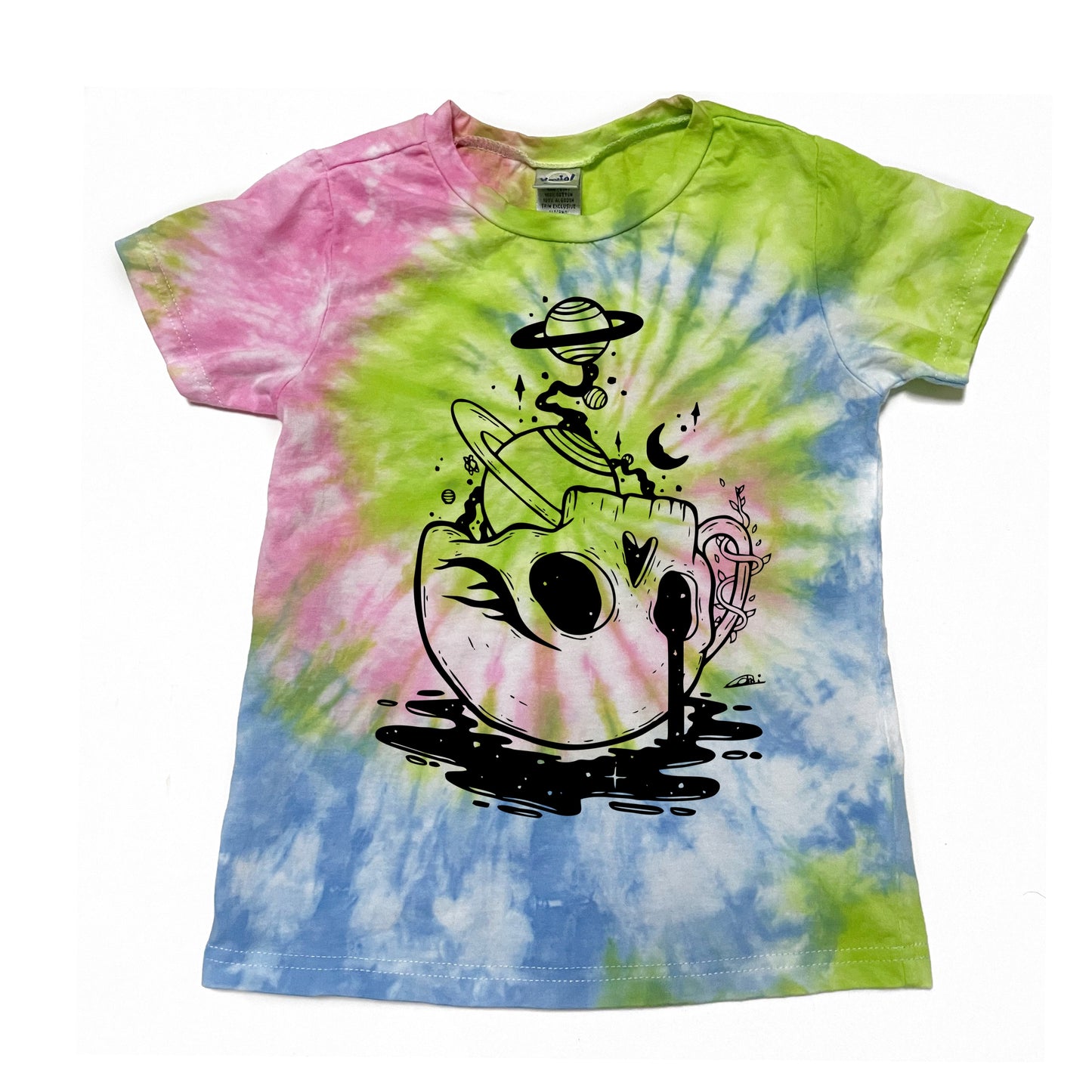 Galactic Skull Tie Dye T-Shirt