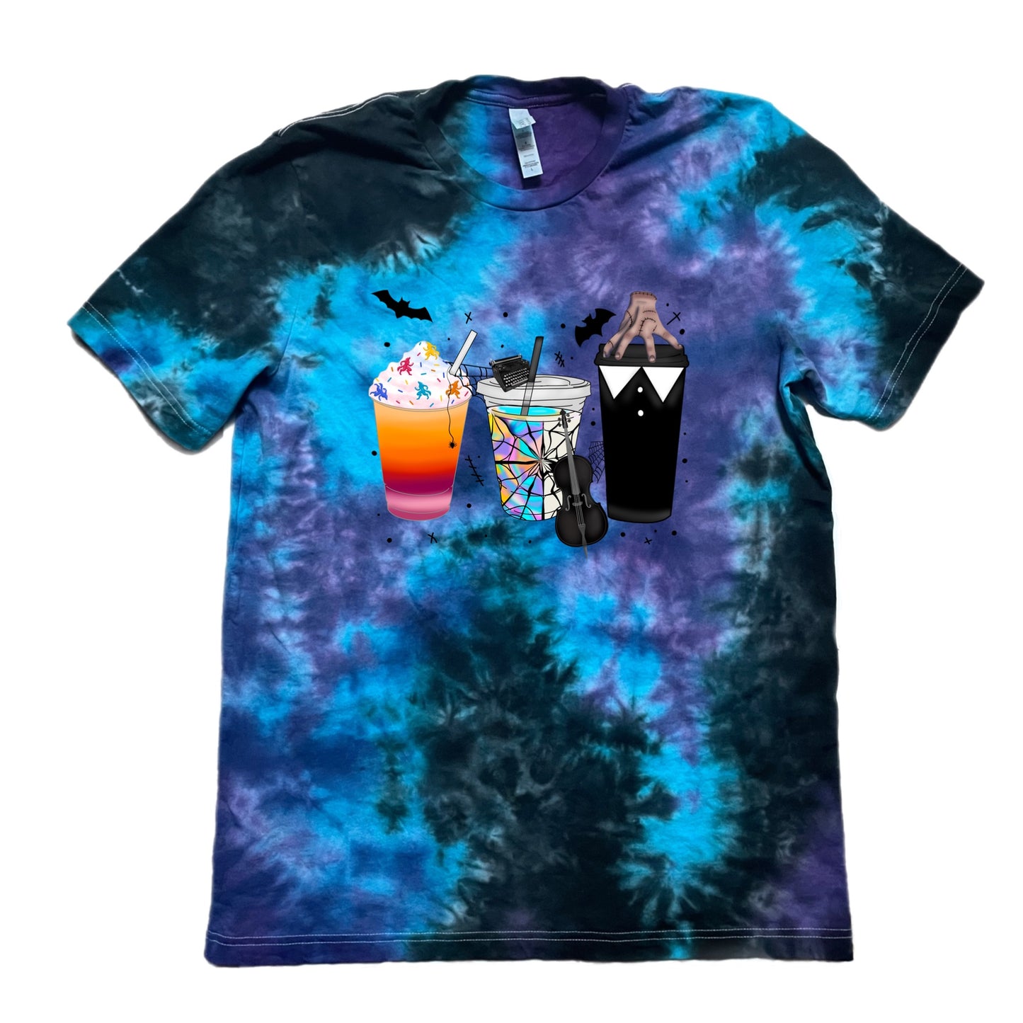 Wednesday Cups Tie Dye T-Shirt