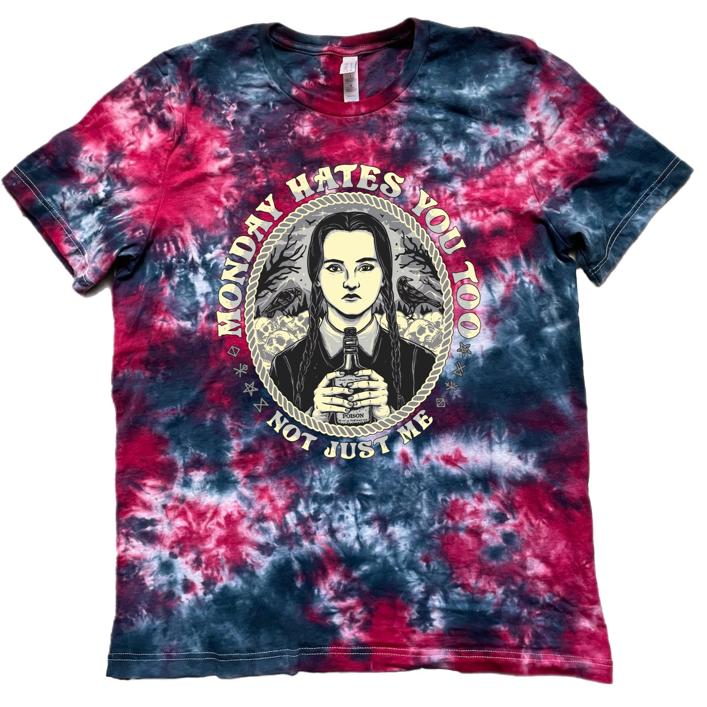 Monday Hates You Too Tie Dye T-Shirt