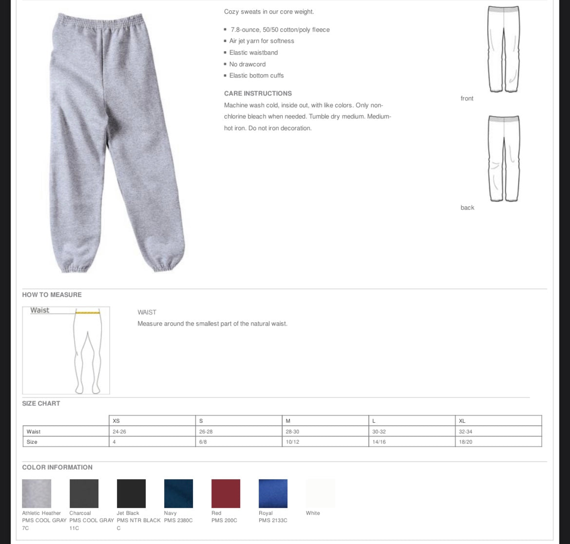 Mystic Hand Dyed Sweatpants