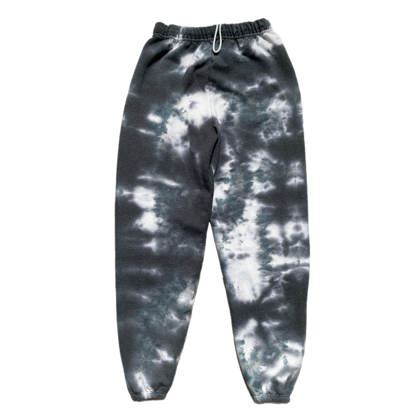 Black Monochrome Hand Dyed Sweatpants