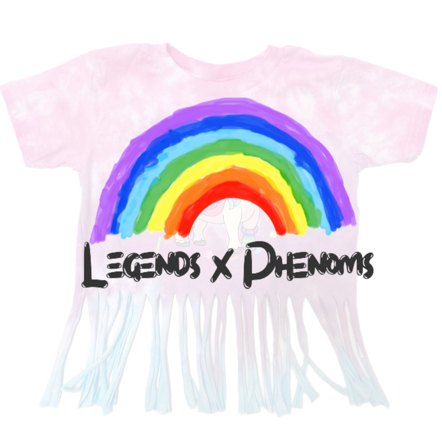 VIP only* Unicorn Blue Heeler Tie Dye T-Shirt