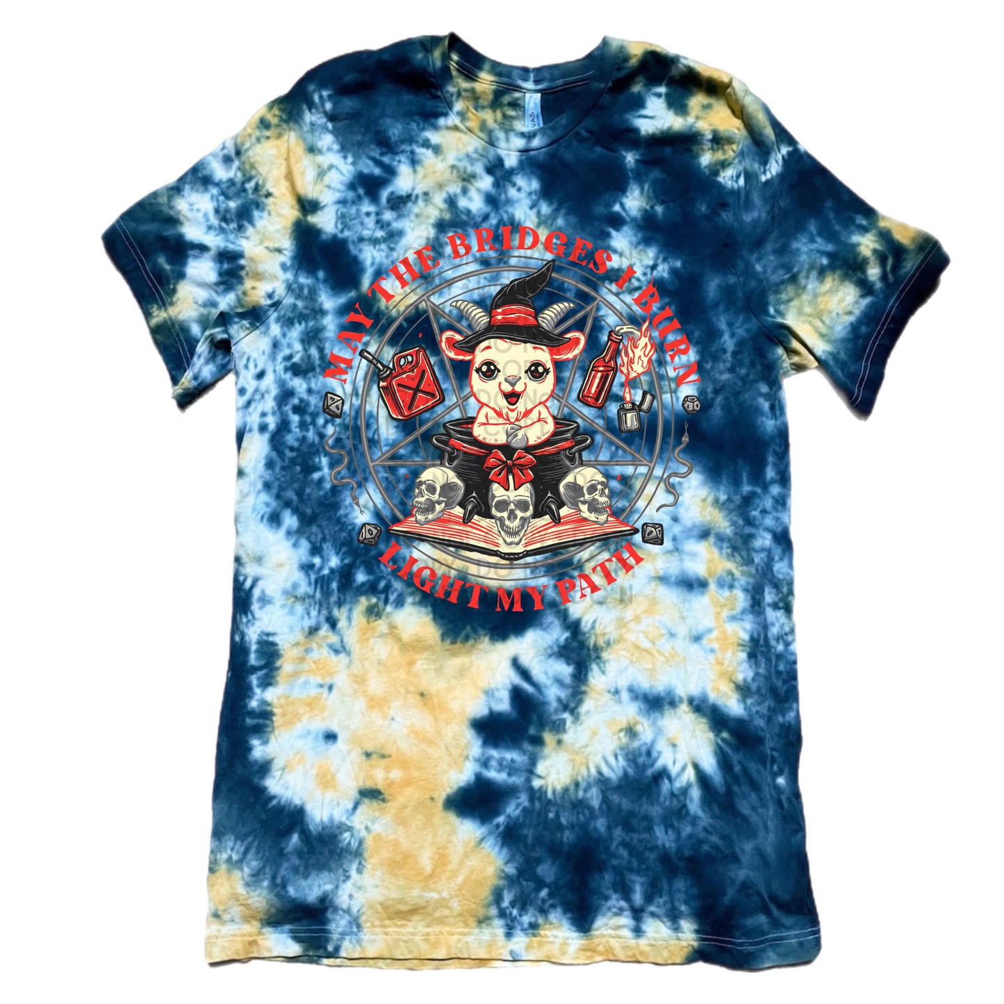 May The Bridges I Burn Tie Dye T-Shirt
