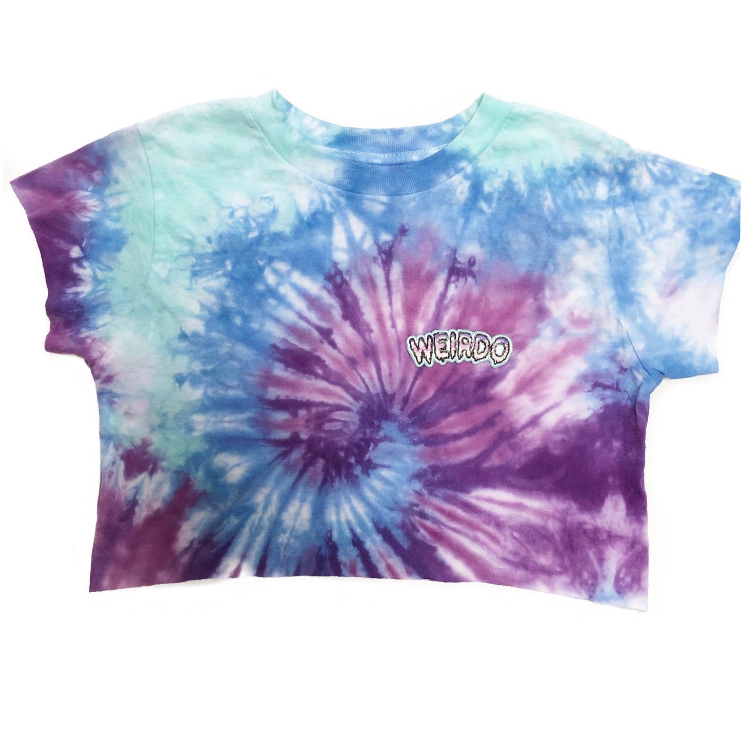 Weirdo Tie Dye Patch T-Shirt