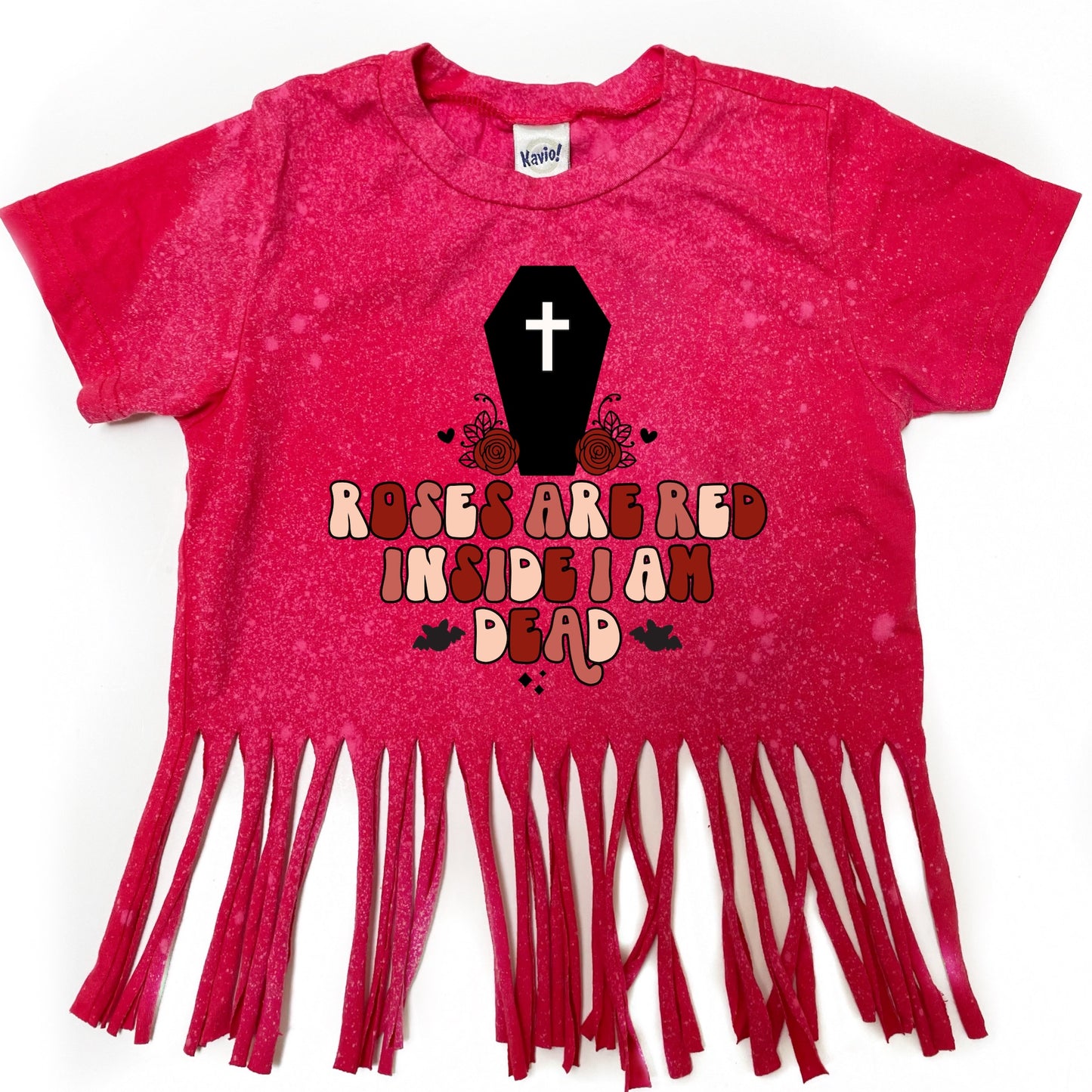 Inside I Am Dead Acid Wash T-Shirt