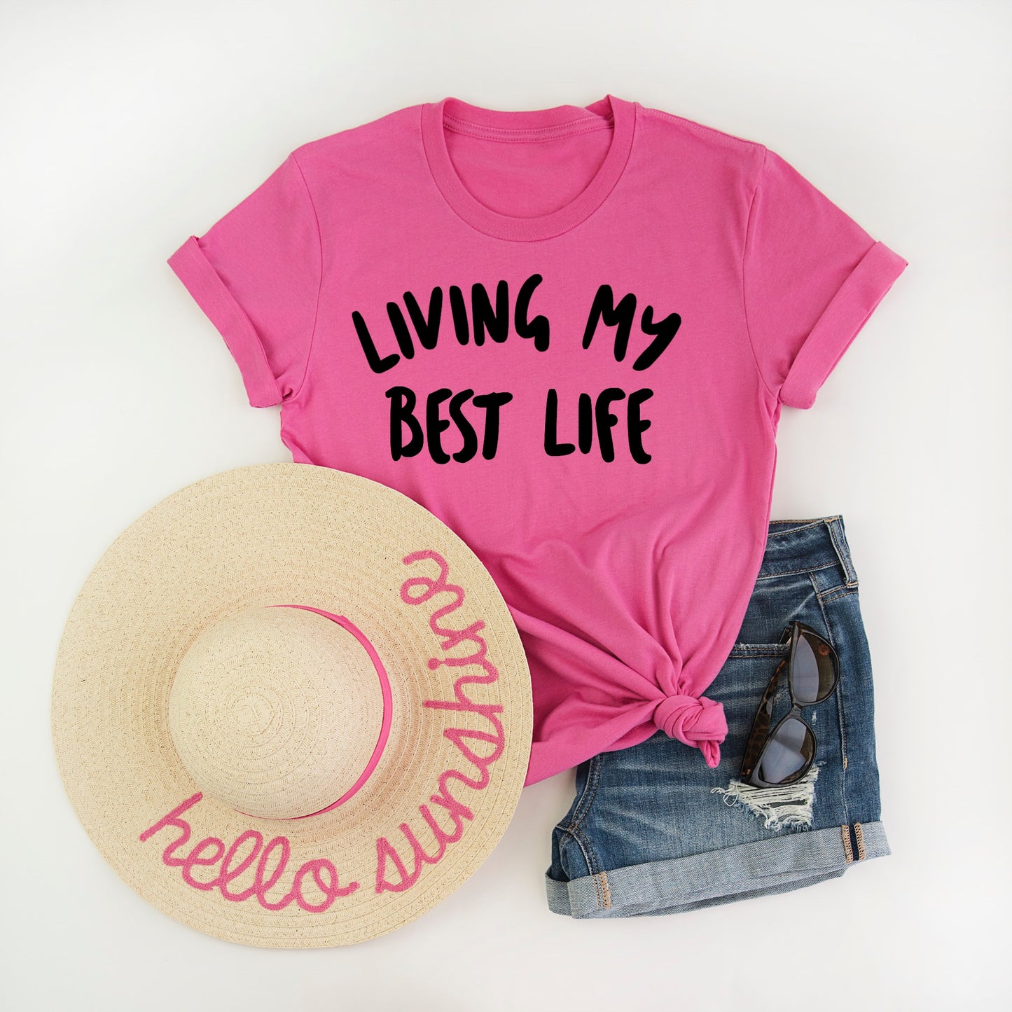 Living My Best Life Adult T-shirt