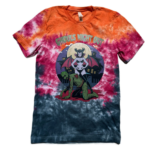 Ghouls Night Out Tie Dye T-Shirt