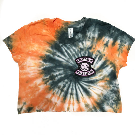 Everyday is Halloween Tie Dye Patch T-Shirt