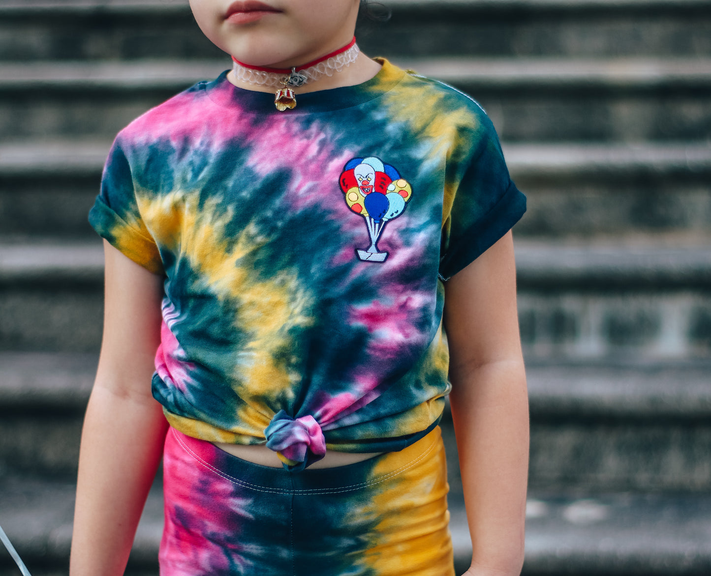 IT Ballons Tie Dye Patch T-Shirt