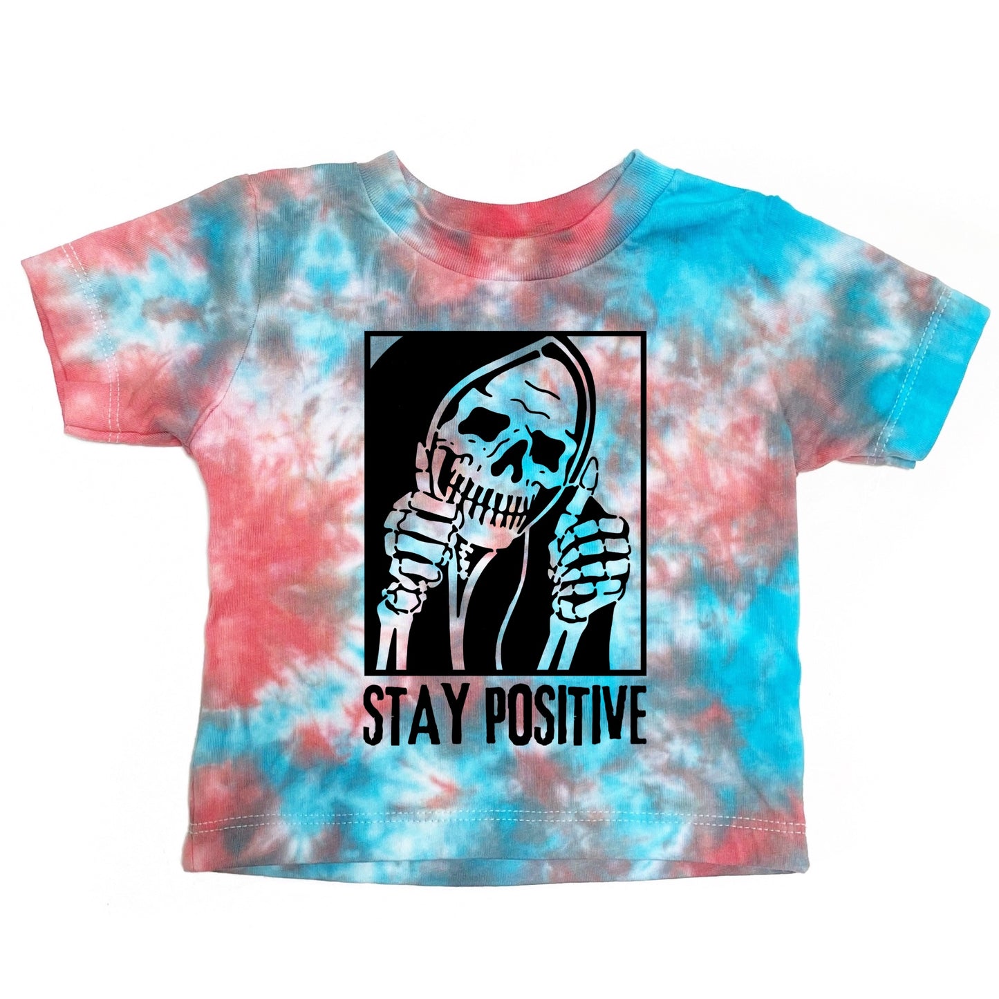 Stay Positive Tie Dye T-Shirt