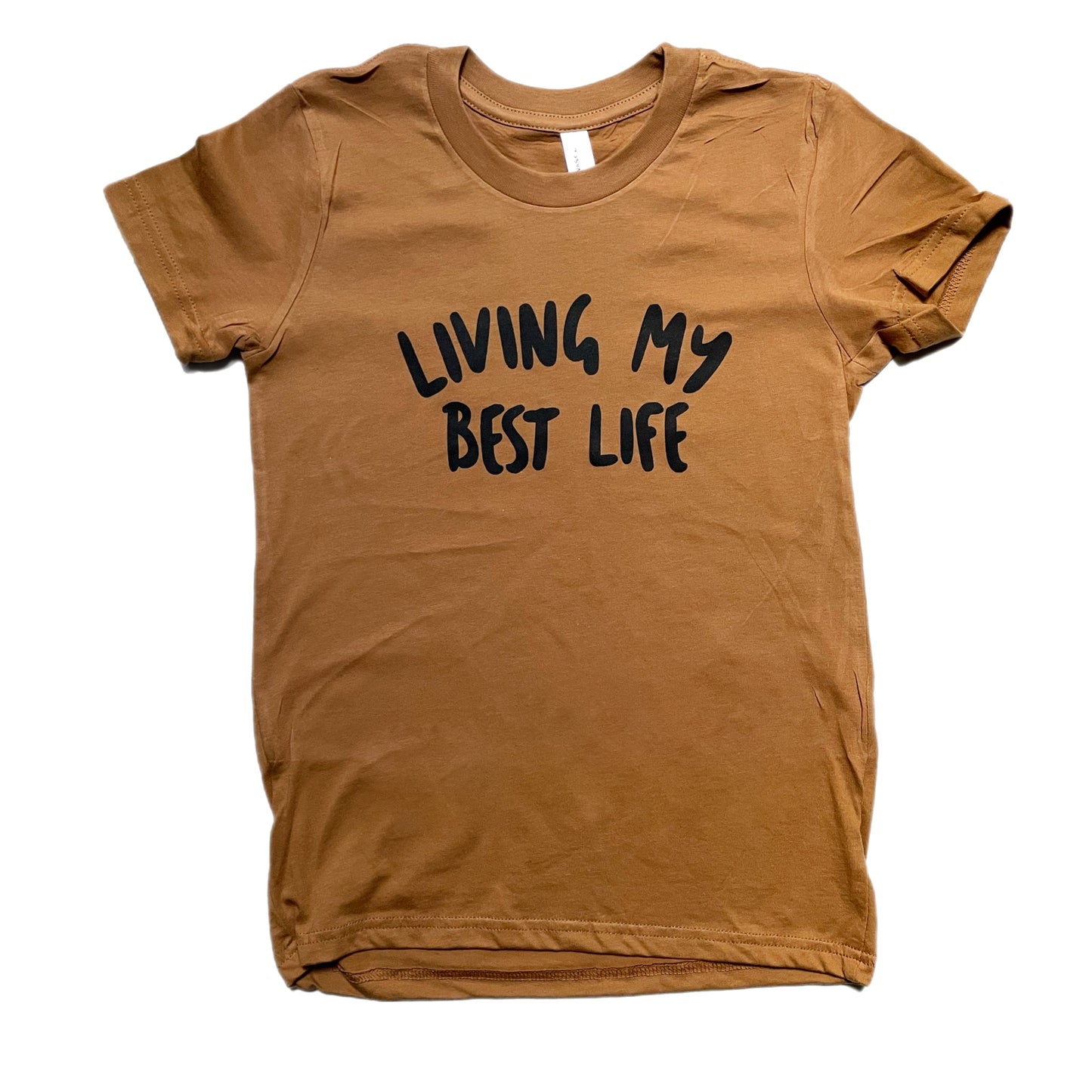 Living My Best Life Toast T-shirt