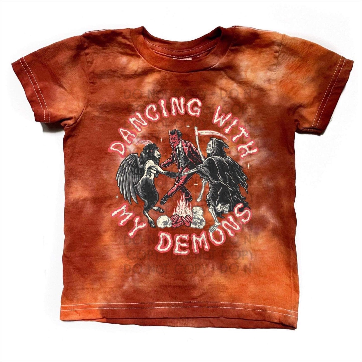 Dancing With My Demons Tie Dye T-Shirt
